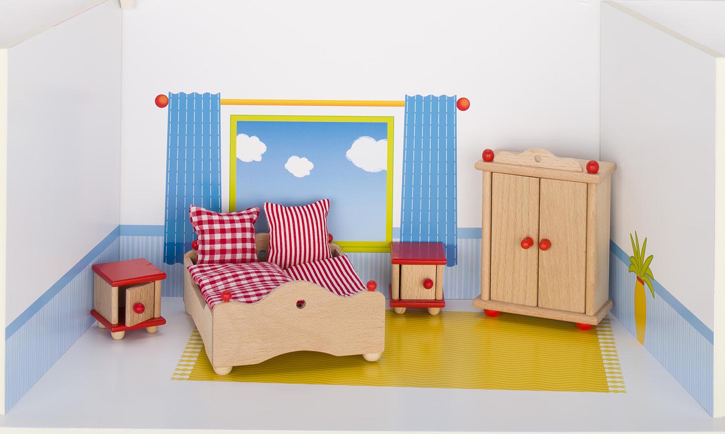 Puppenmöbel Schlafzimmer
