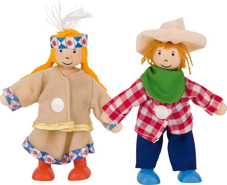 Biegepuppen Birte & Ben, Klamottenkiste