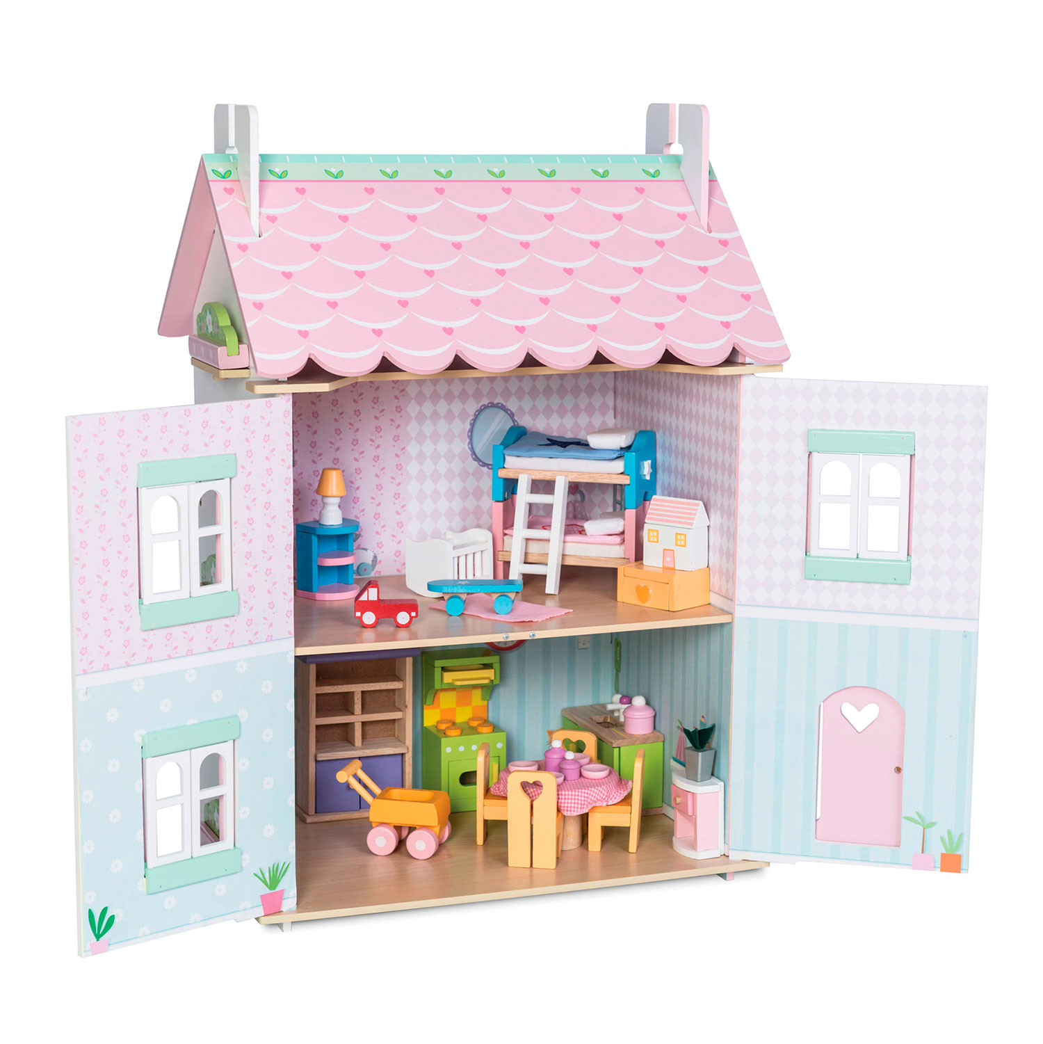 Le Toy Van Sweetheart Häuschen mit Möbeln