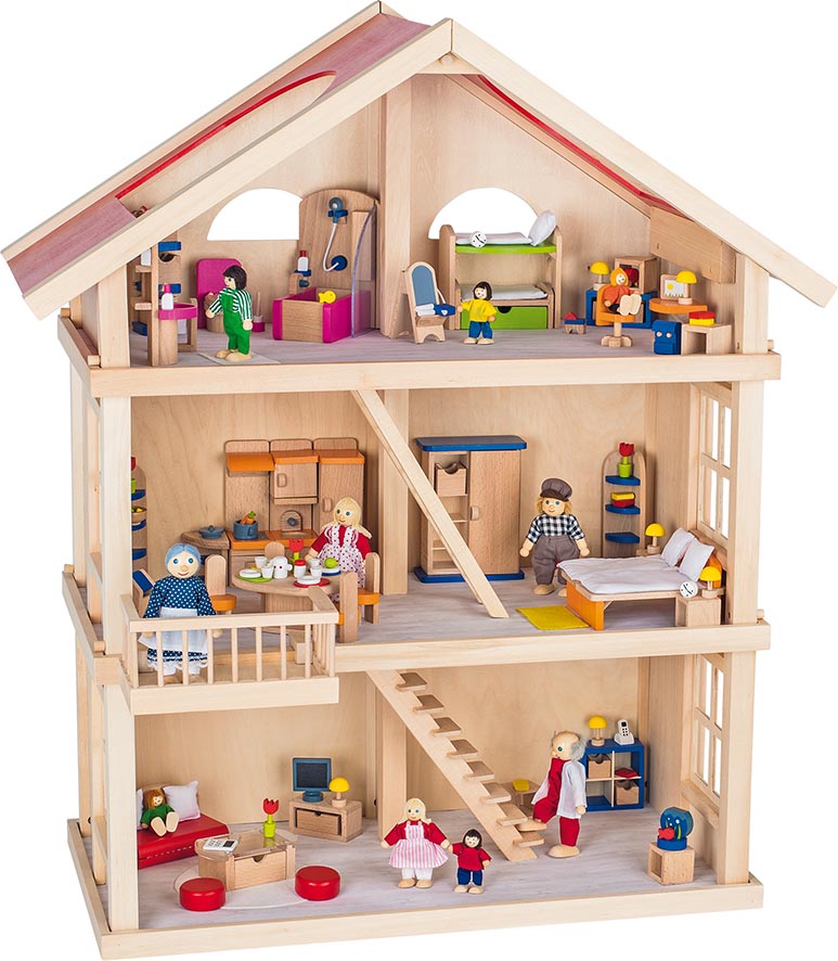 Puppenhaus 3 Etagen